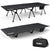 Anbte 400lbs Height Adjustable Camping Cot, 74.8' x 27.5' Folding Bed with Storage Net & Bag, Portable for Camping Travel Beach