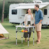 Anbte 3 Adjustable Height Folding Camping Table, 24