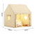 Kids Play Tent with LED Lights - Easy Setup 10 Mins,Large Indoor Outdoor Playroom for Children,Spacious Play Tents for Girls & Boys Ages 3-12, Toys Gift Idea for Birthday Christmas