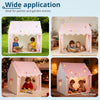 Kids Play Tent with LED Lights - Easy Setup 10 Mins,Large Indoor Outdoor Playroom for Children,Spacious Play Tents for Girls & Boys Ages 3-12, Toys Gift Idea for Birthday Christmas